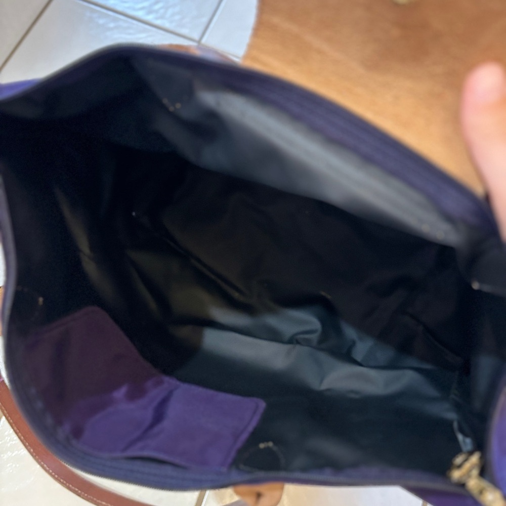 Longchamp Pliage, deep plum - Picture 3 of 9